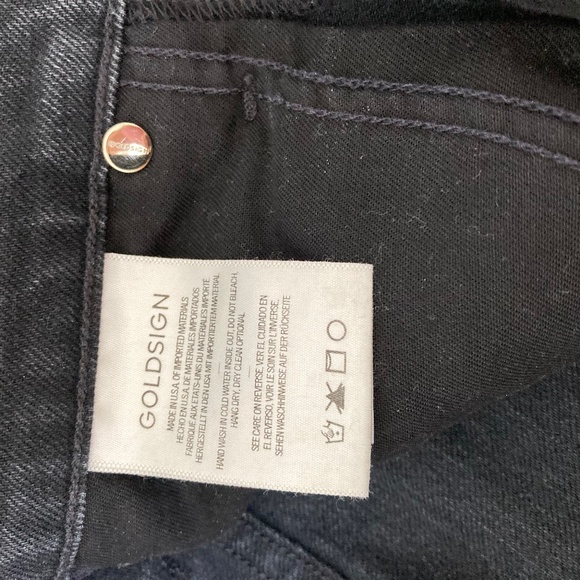 Goldsign Cropped A in Used Black - Picture 7 of 9